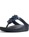 Fino Bead-Cluster Toe-Post Sandals