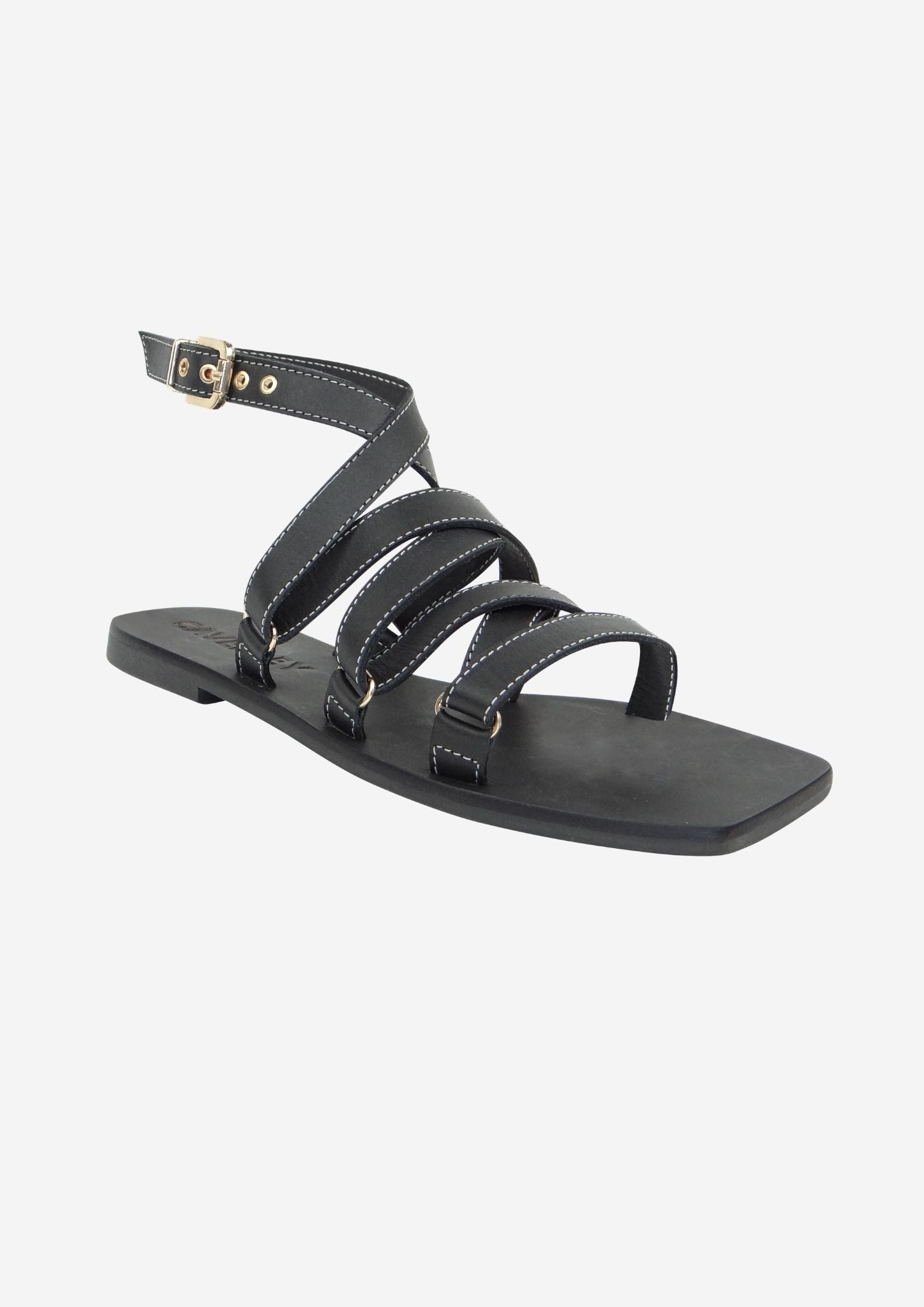 CAVERLEY Addie Slide in Black 21S105C Black FROM EIGHTYWINGOLD - OFFICIAL BRAND PARTNER