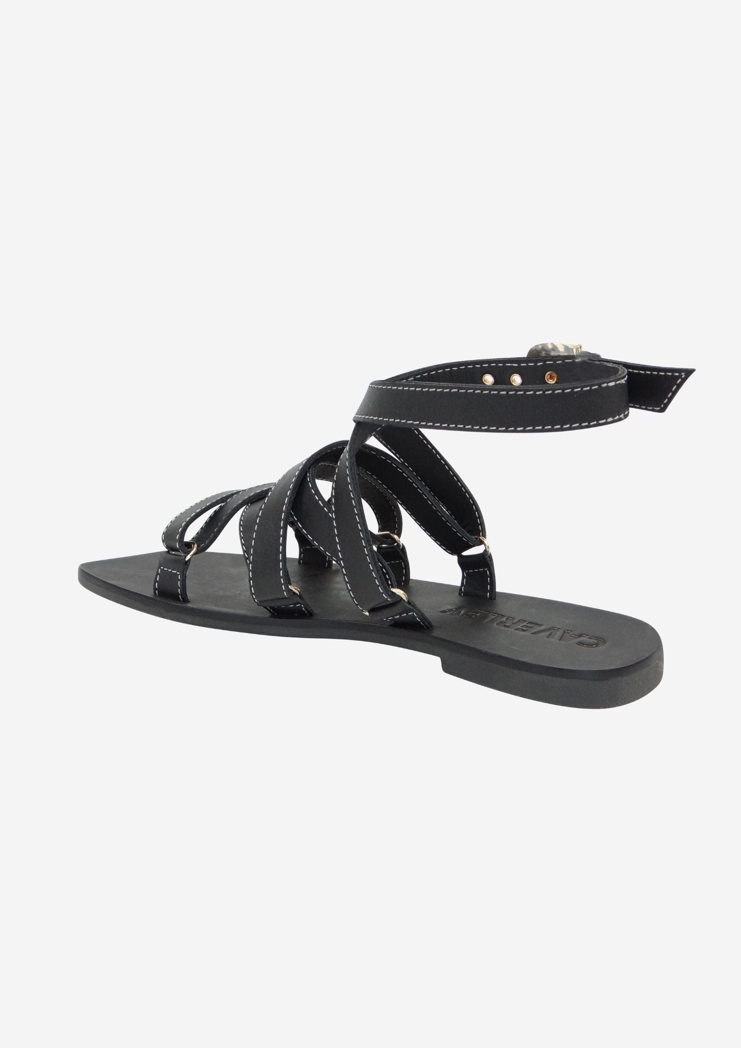 CAVERLEY Addie Slide in Black 21S105C Black FROM EIGHTYWINGOLD - OFFICIAL BRAND PARTNER