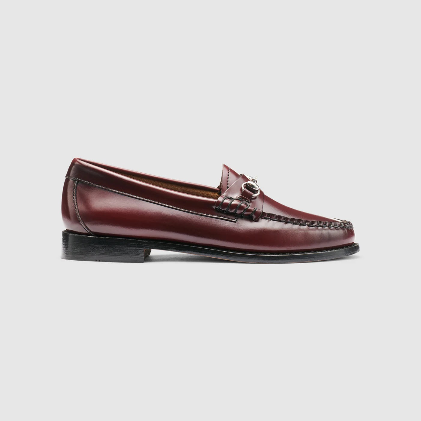 GH BASS Lianna Bit Weejuns Loafer in Wine BAX1W003 | Shop from eightywingold an official brand partner for GH Bass Canada and US.