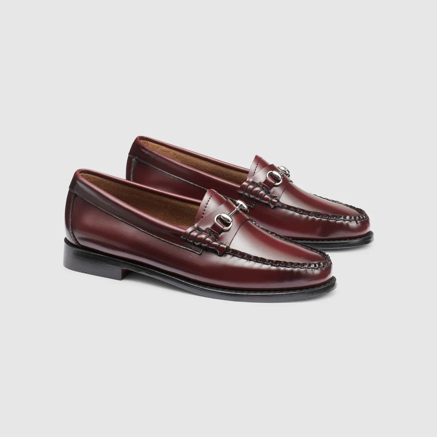 GH BASS Lianna Bit Weejuns Loafer in Wine BAX1W003 | Shop from eightywingold an official brand partner for GH Bass Canada and US.