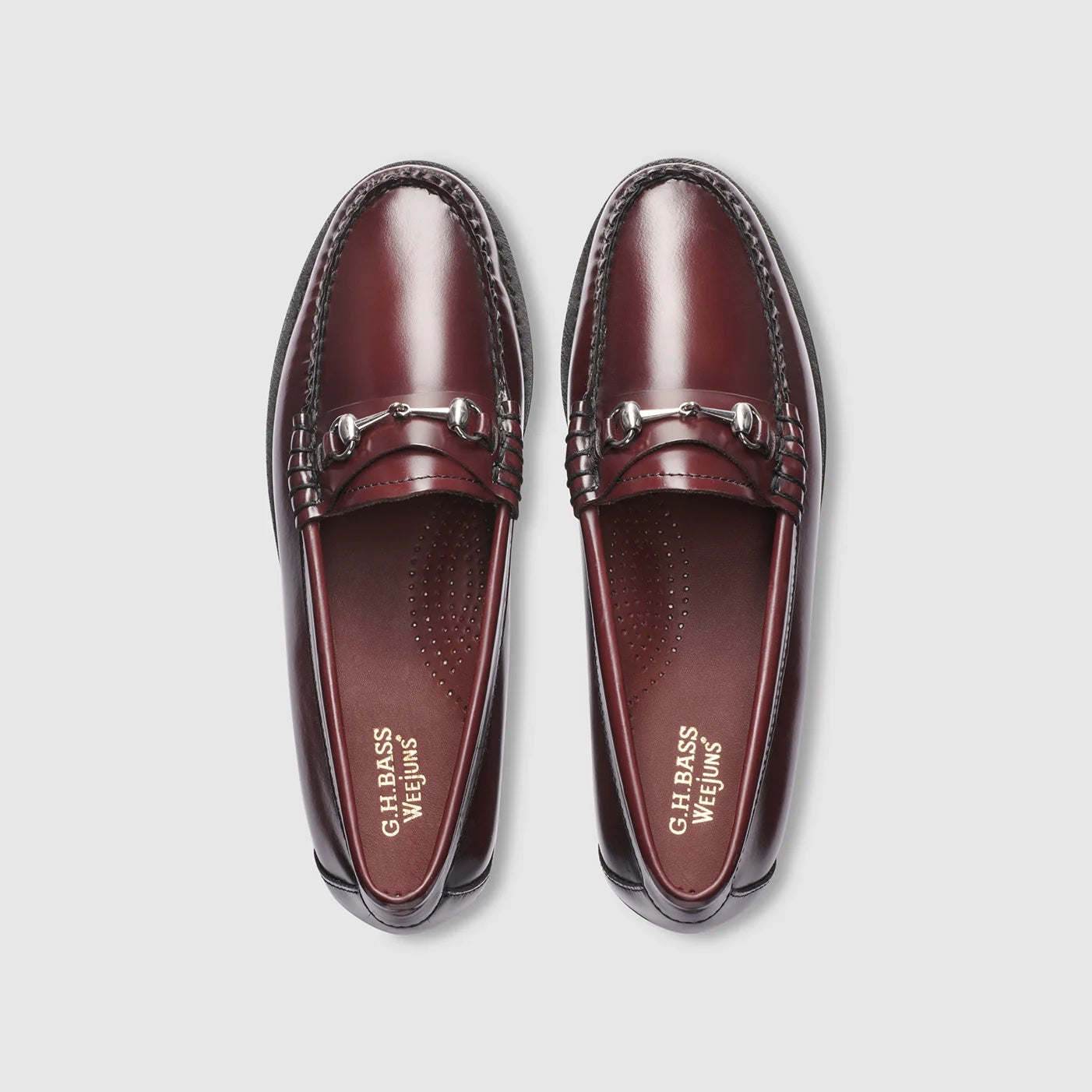 GH BASS Lianna Bit Weejuns Loafer in Wine BAX1W003 | Shop from eightywingold an official brand partner for GH Bass Canada and US.