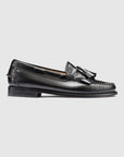 GH BASS Esther Kiltie Tassel Weejuns Loafer in Black BAX1W005 | Shop from eightywingold an official brand partner for GH Bass Canada and US.