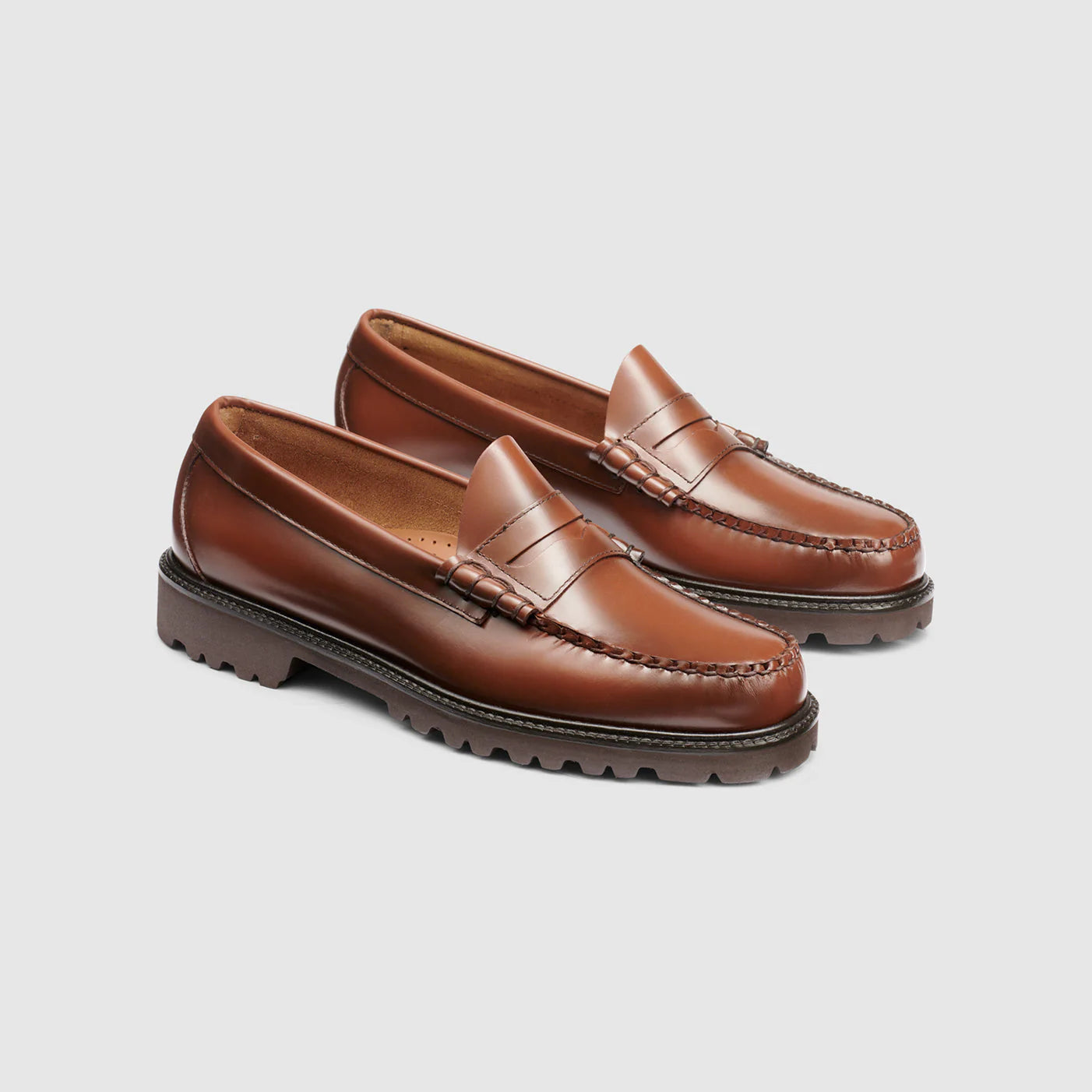 GH BASS Larson Lug Weejuns Loafer in Whiskey | eightywingold