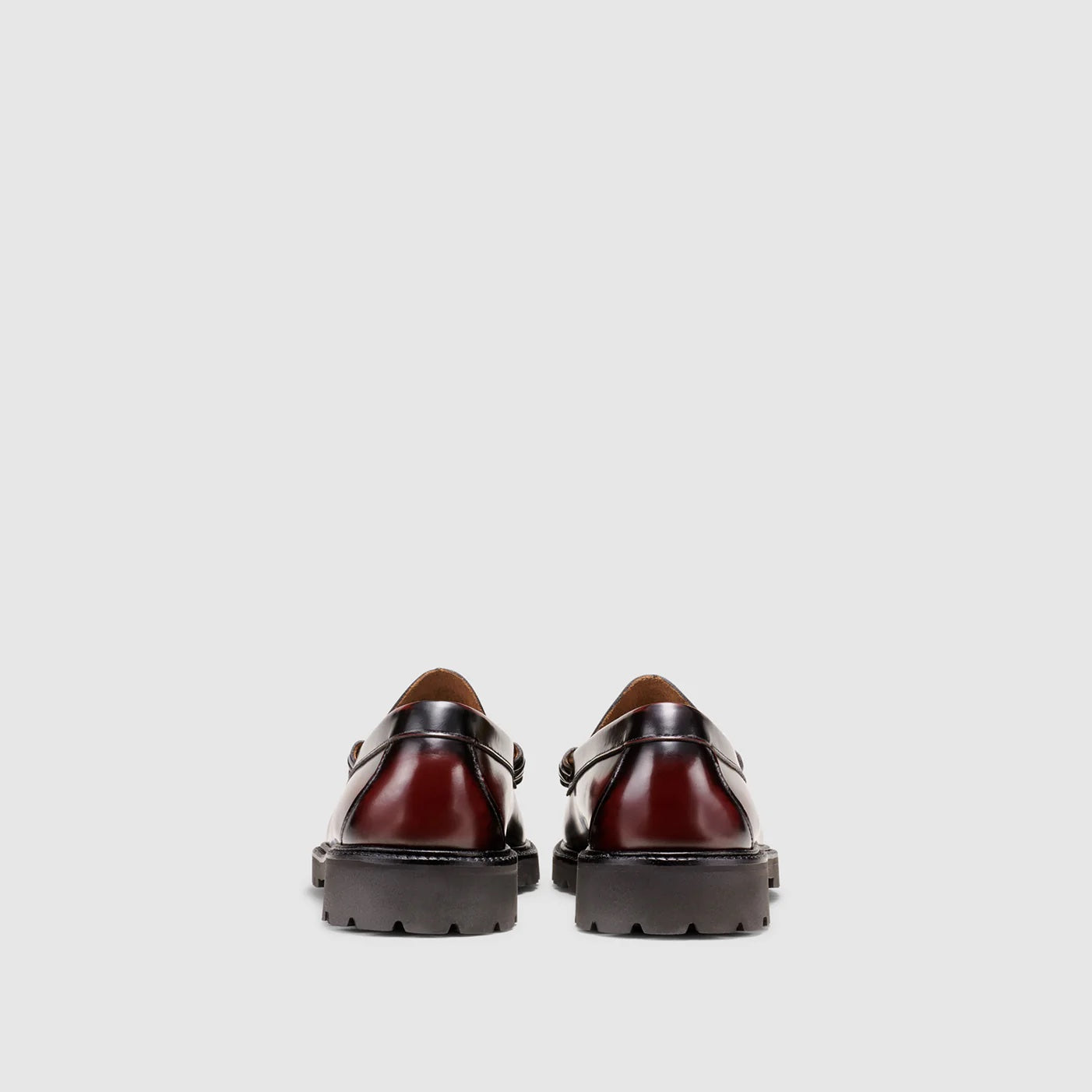 1964/5 シアーズ476.74070 GH BASS Larson Lug Brush Off Weejuns Loafer in Wine