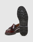 GH BASS Larson Lug Brush Off Weejuns Loafer in Wine BAZ4W477 | Shop from eightywingold an official brand partner for GH Bass Canada and US.