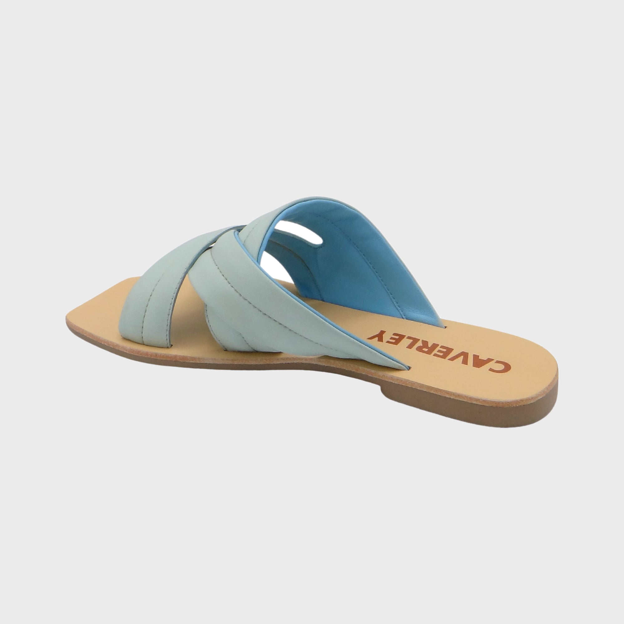 CAVERLEY Bennie Slide in Light Blue 23S516C Periwinkle Blue FROM EIGHTYWINGOLD - OFFICIAL BRAND PARTNER