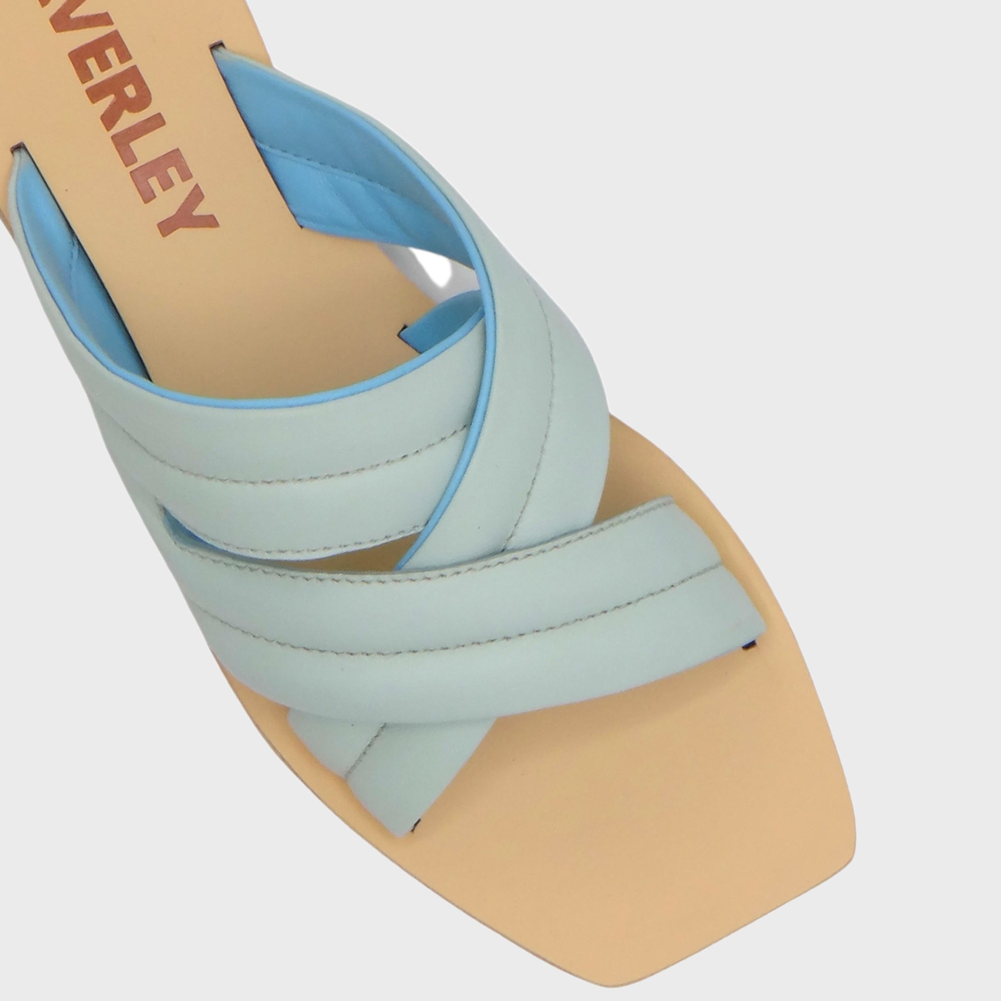 CAVERLEY Bennie Slide in Light Blue 23S516C Periwinkle Blue FROM EIGHTYWINGOLD - OFFICIAL BRAND PARTNER
