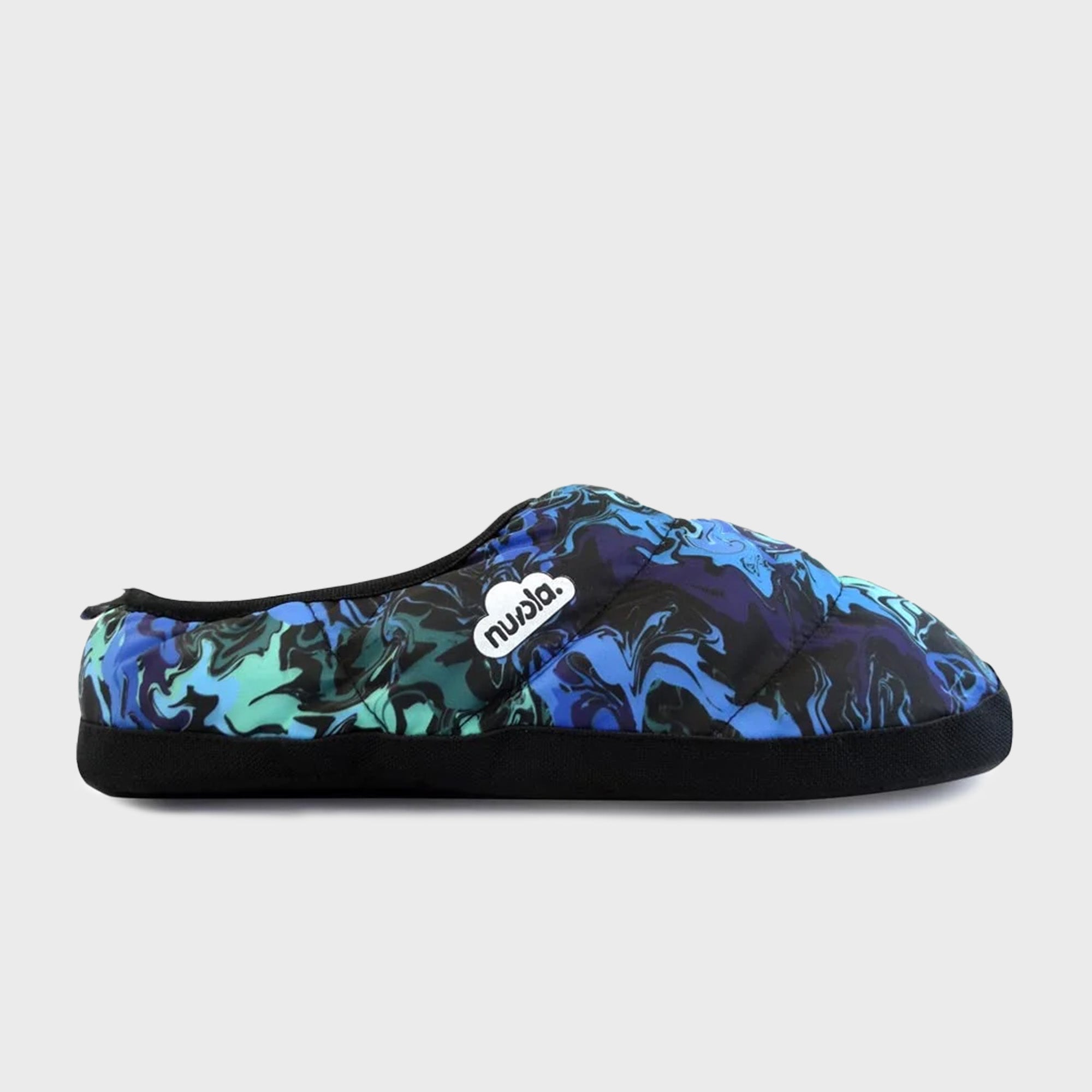 Nuvola Classic Print Slippers in Ink Blue CNCLPR20INK19 FROM EIGHTYWINGOLD - OFFICIAL BRAND PARTNER