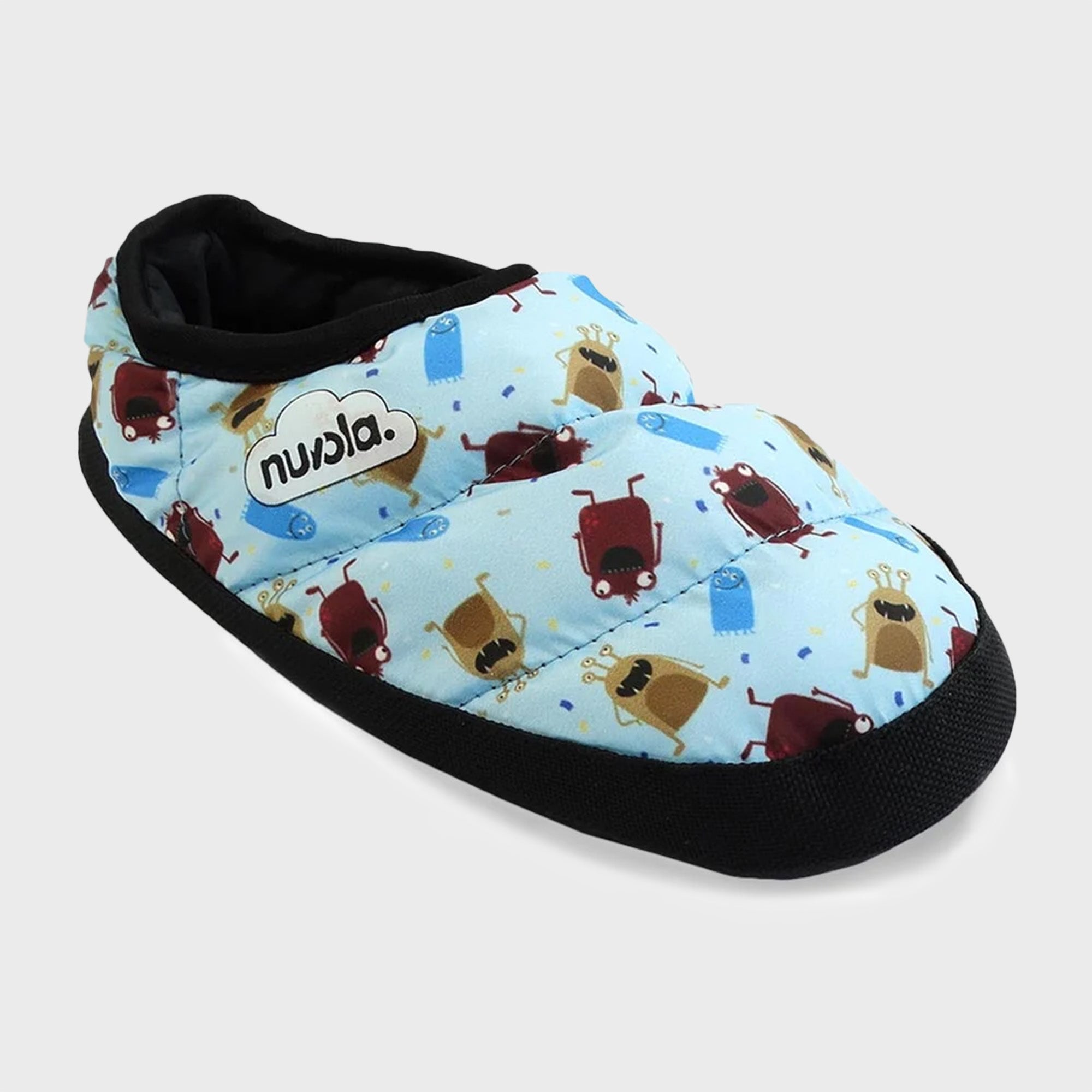 Classic Print Kids Slippers in Monster Blue CNCLPR20MSO18 FROM EIGHTYWINGOLD - OFFICIAL BRAND PARTNER