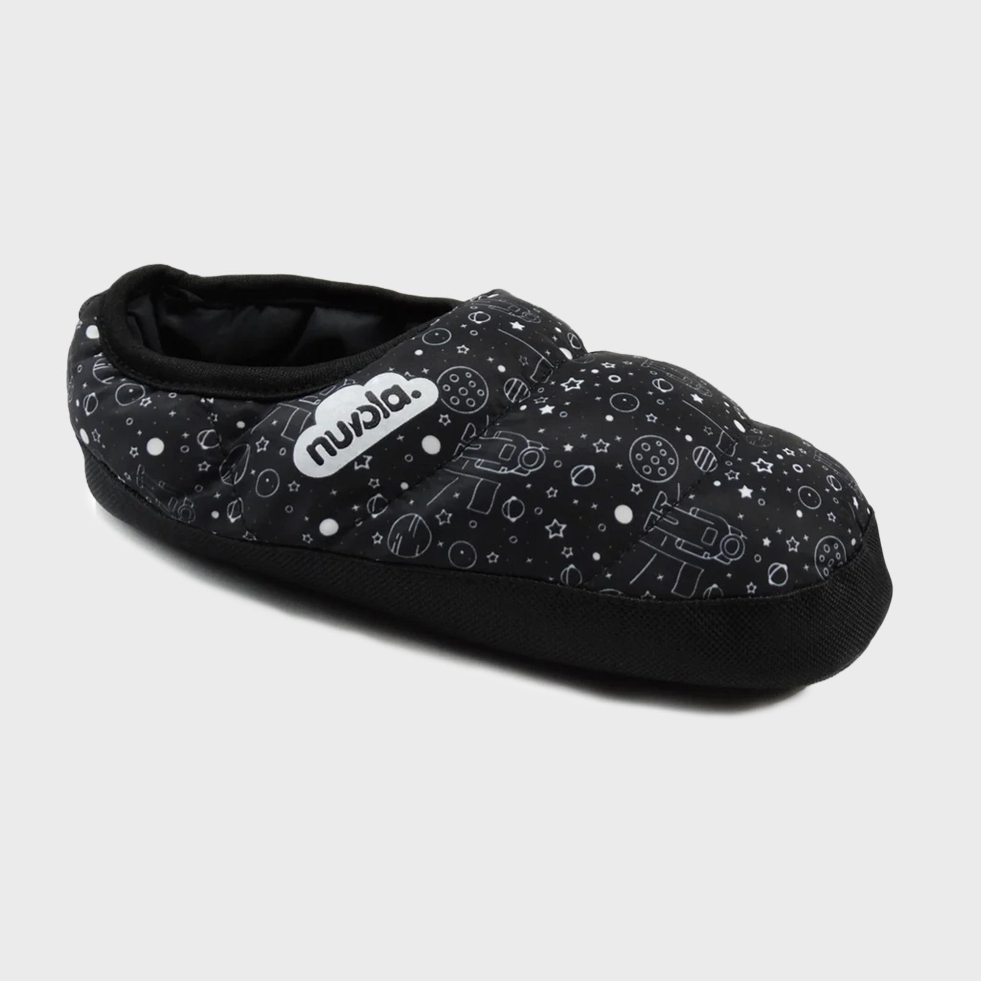 Nuvola Classic Print Kids Slippers in Space Black CNSPCE10 FROM EIGHTYWINGOLD - OFFICIAL BRAND PARTNER