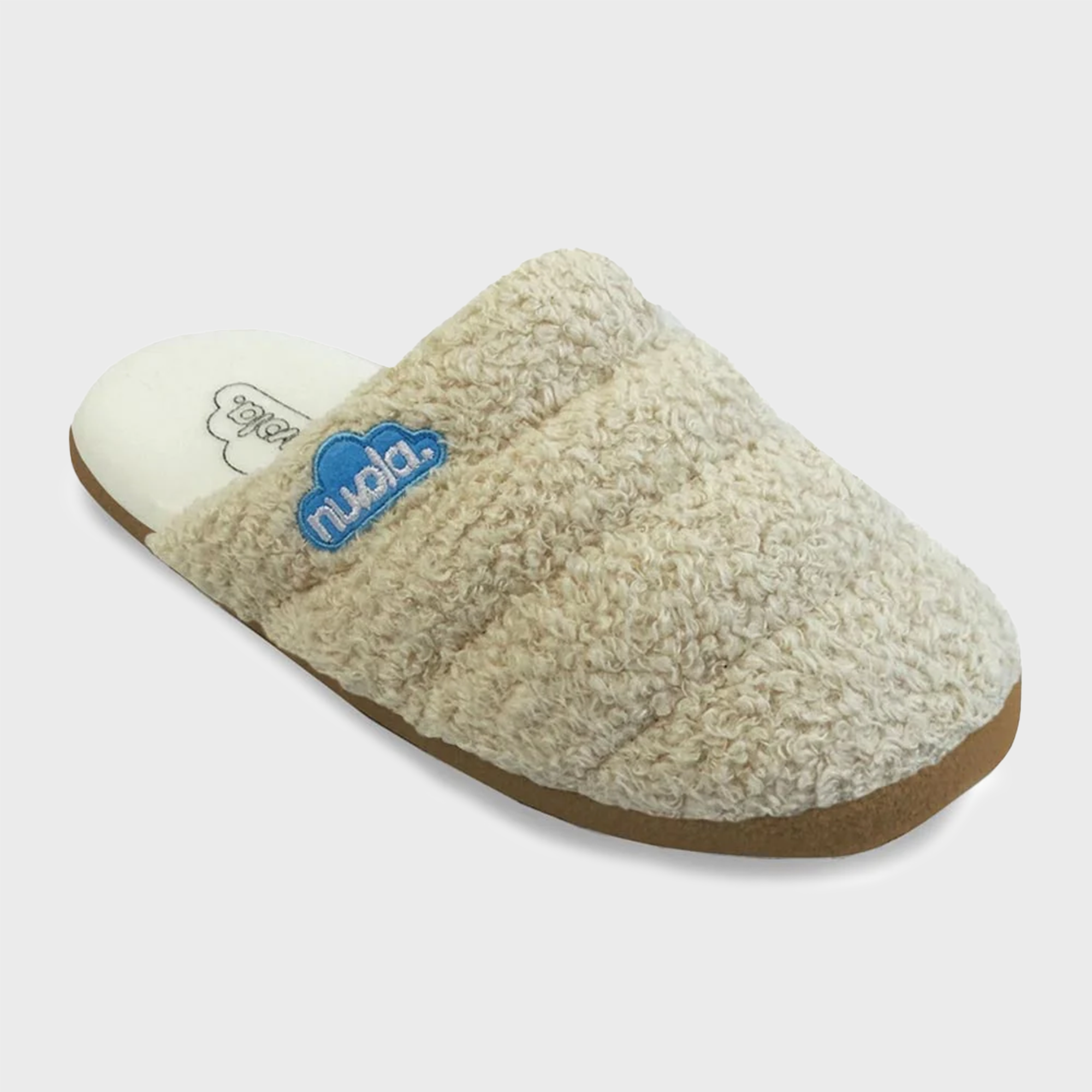 Nuvola Zueco Sheep Slippers in Cream CNZSHEP697 FROM EIGHTYWINGOLD - OFFICIAL BRAND PARTNER