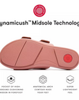 FITFLOP Delicato Bow Soft Metallic-Leather Ballerinas in Silver IH2 | Shop from eightywingold an official brand partner for Fitflop Canada and US.