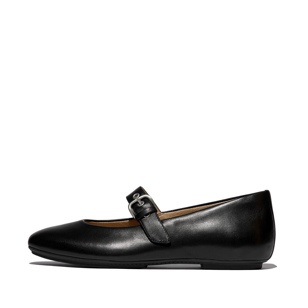 DELICATO-LEATHER-MARY-JANES-ALL-BLACK