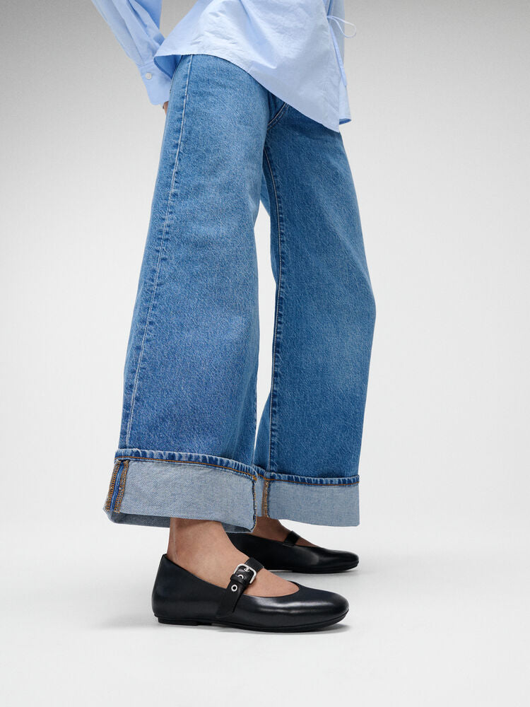 Delicato Leather Mary Janes