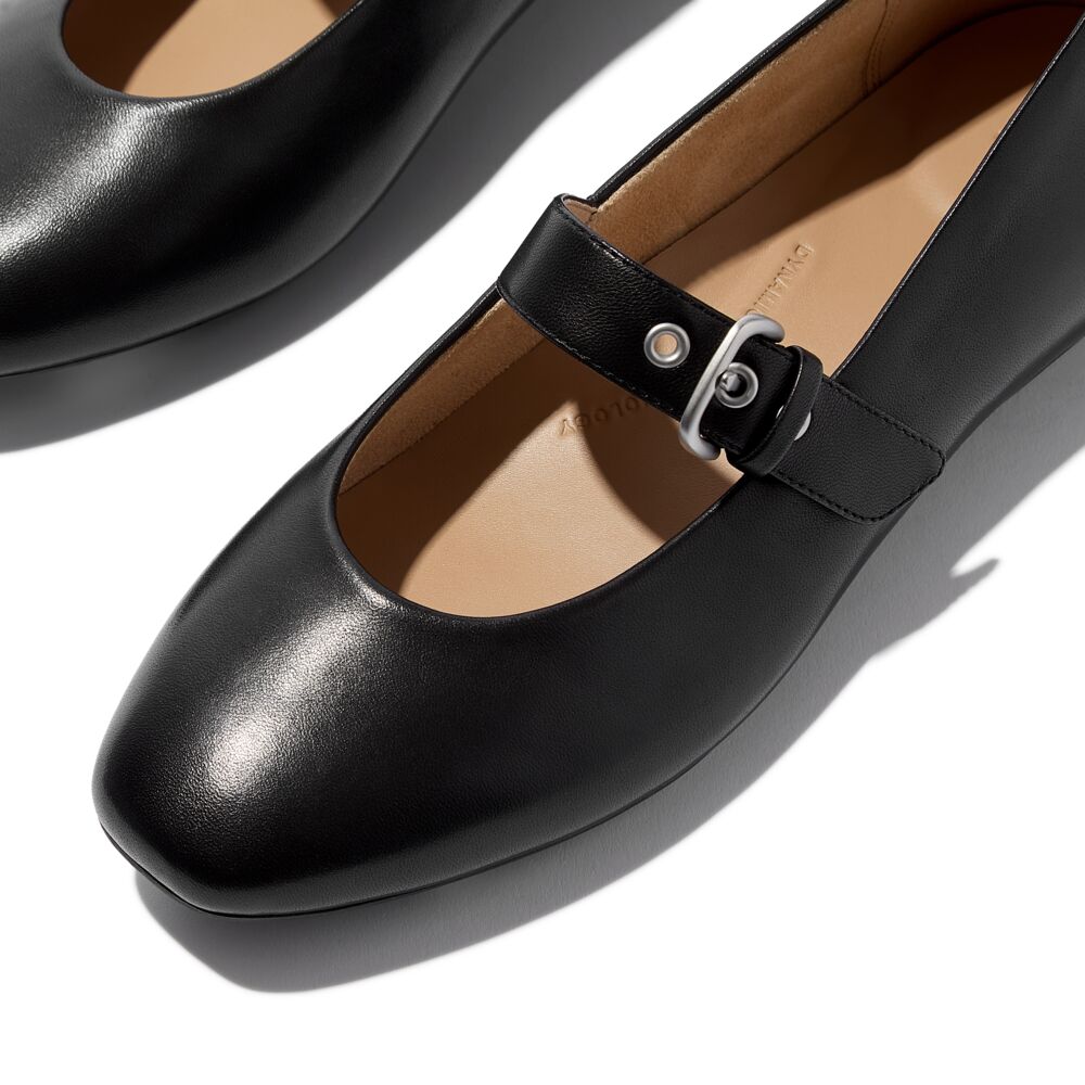 Delicato Leather Mary Janes