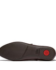DELICATO Soft Leather Mary Janes in Hot Chocolate