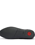 Danser Cap-toe Leather Ballet Flats in All Black
