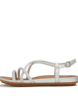 Gracie Crystal Strappy Back-Strap Sandals