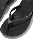 FITFLOP Iqushion Sparkle in Black R08 | Shop from eightywingold an official brand partner for Fitflop Canada and US.