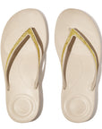 FITFLOP Iqushion Sparkle in Beige R08 | Shop from eightywingold an official brand partner for Fitflop Canada and US.