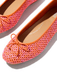 FITFLOP Satsuma Pink Perfect Mix flats with square toe ergonomic footbed and arch support in Canada