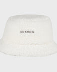 Sherpa Bucket Hat in White