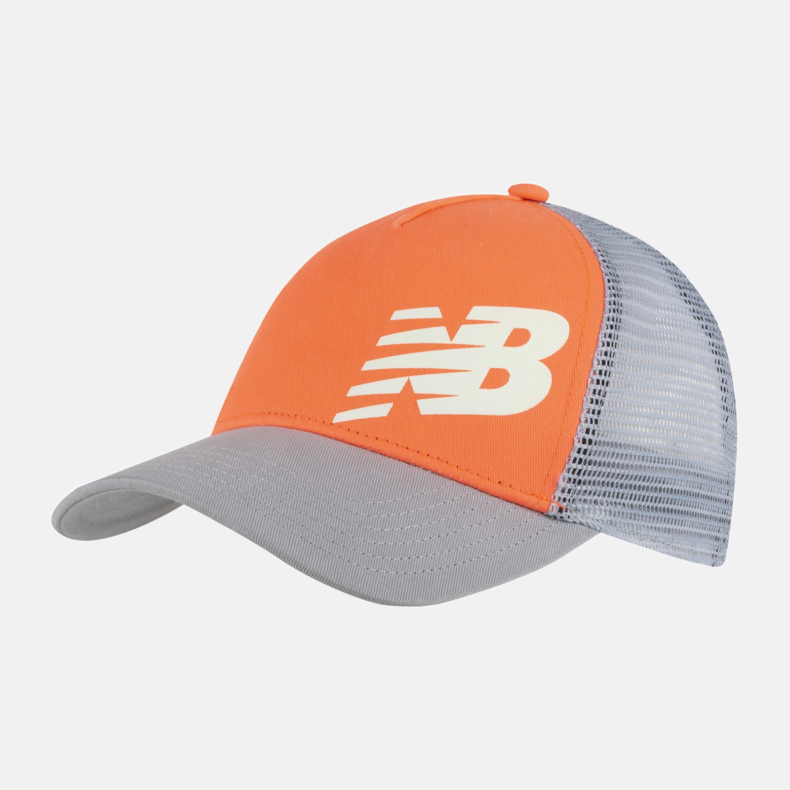 NEW BALANCE Kid&#39;s Trucker Hat in Orange LAH31008 O/S ORANGE FROM EIGHTYWINGOLD - OFFICIAL BRAND PARTNER