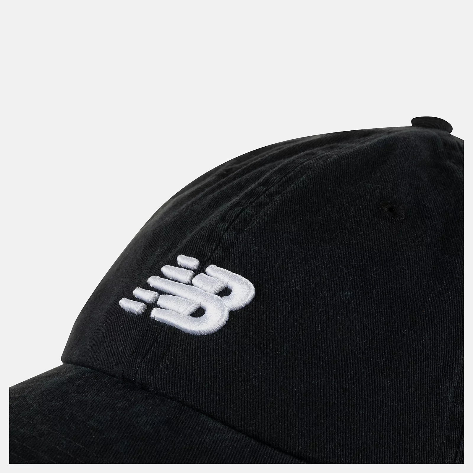 NEW BALANCE 6-Panel Curved Brim NB Classic Hat in Black LAH91014 O/S BLACK FROM EIGHTYWINGOLD - OFFICIAL BRAND PARTNER