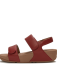 Lulu Adjustable Leather Back-Strap Sandals