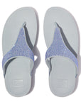 Lulu Crystal Embellished Toe-Post Sandals