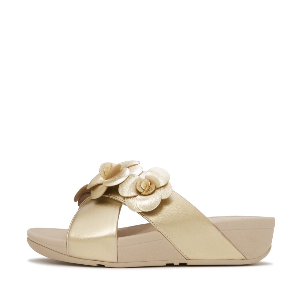 Lulu Flower Cross Slides