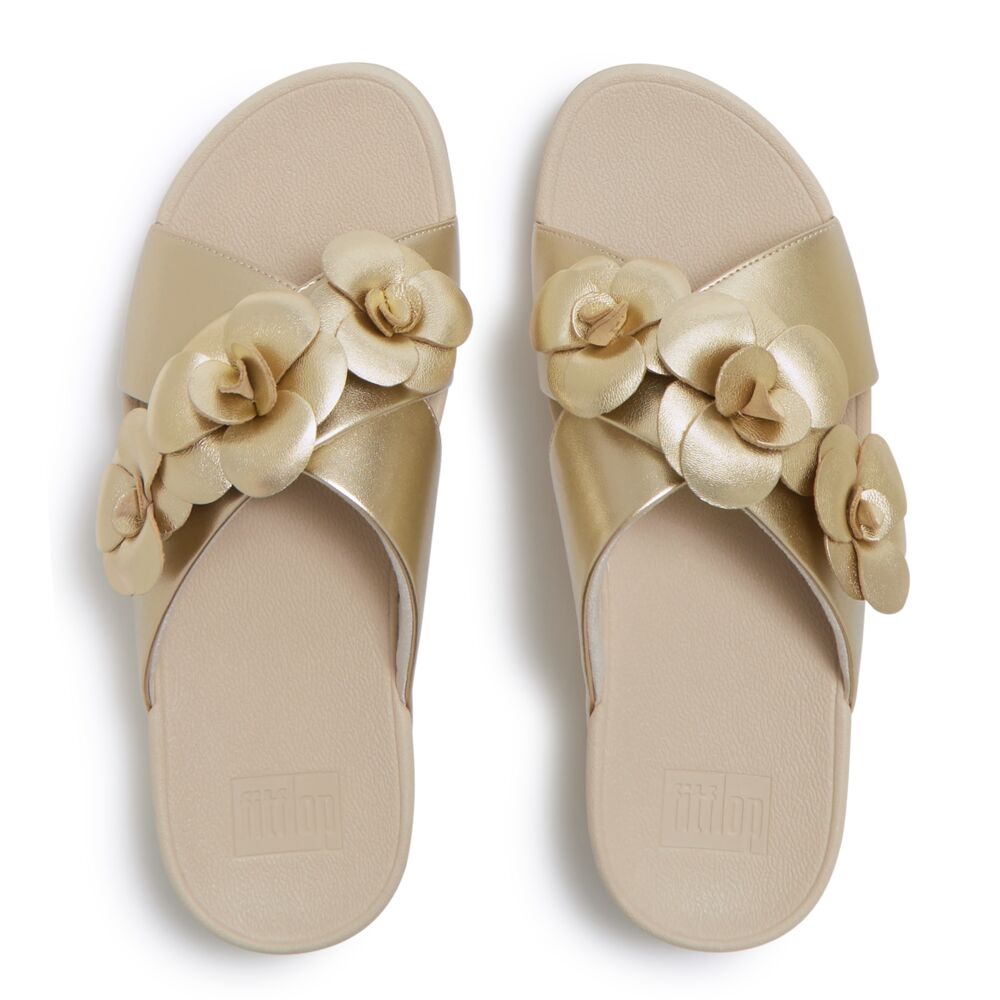 Lulu Flower Cross Slides