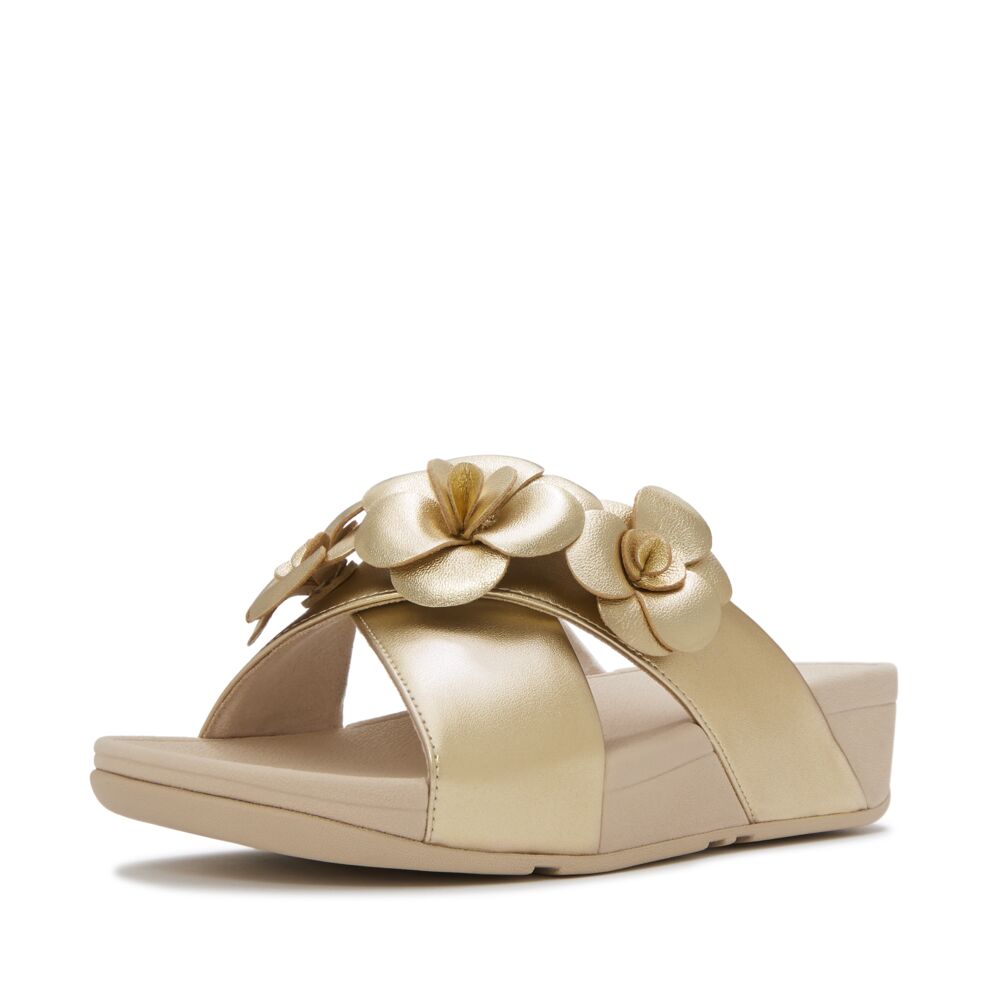 Lulu Flower Cross Slides