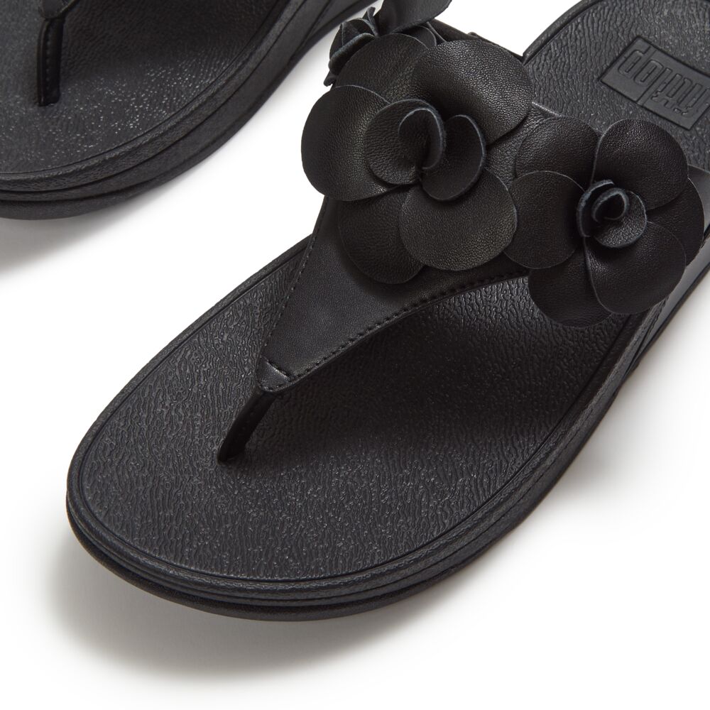 Lulu Flower Toe-Post Sandals