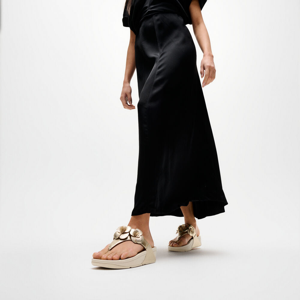 Lulu Flower Toe-Post Sandals