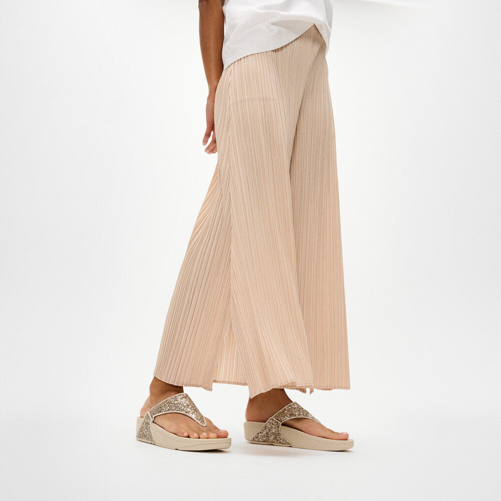 LULU Mult-Tonal Glitter Toe-Post Sandals