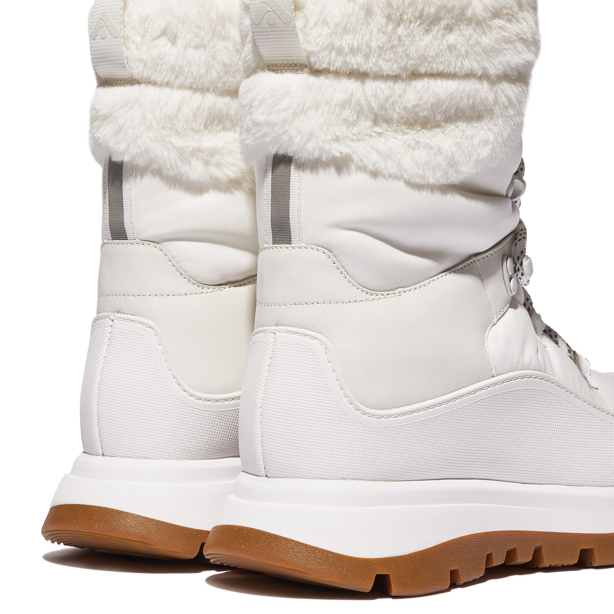 FITFLOP Neo-D-Hyker Mid-Calf Outdoor Boots in White IG3 | Shop from eightywingold an official brand partner for Fitflop Canada and US.