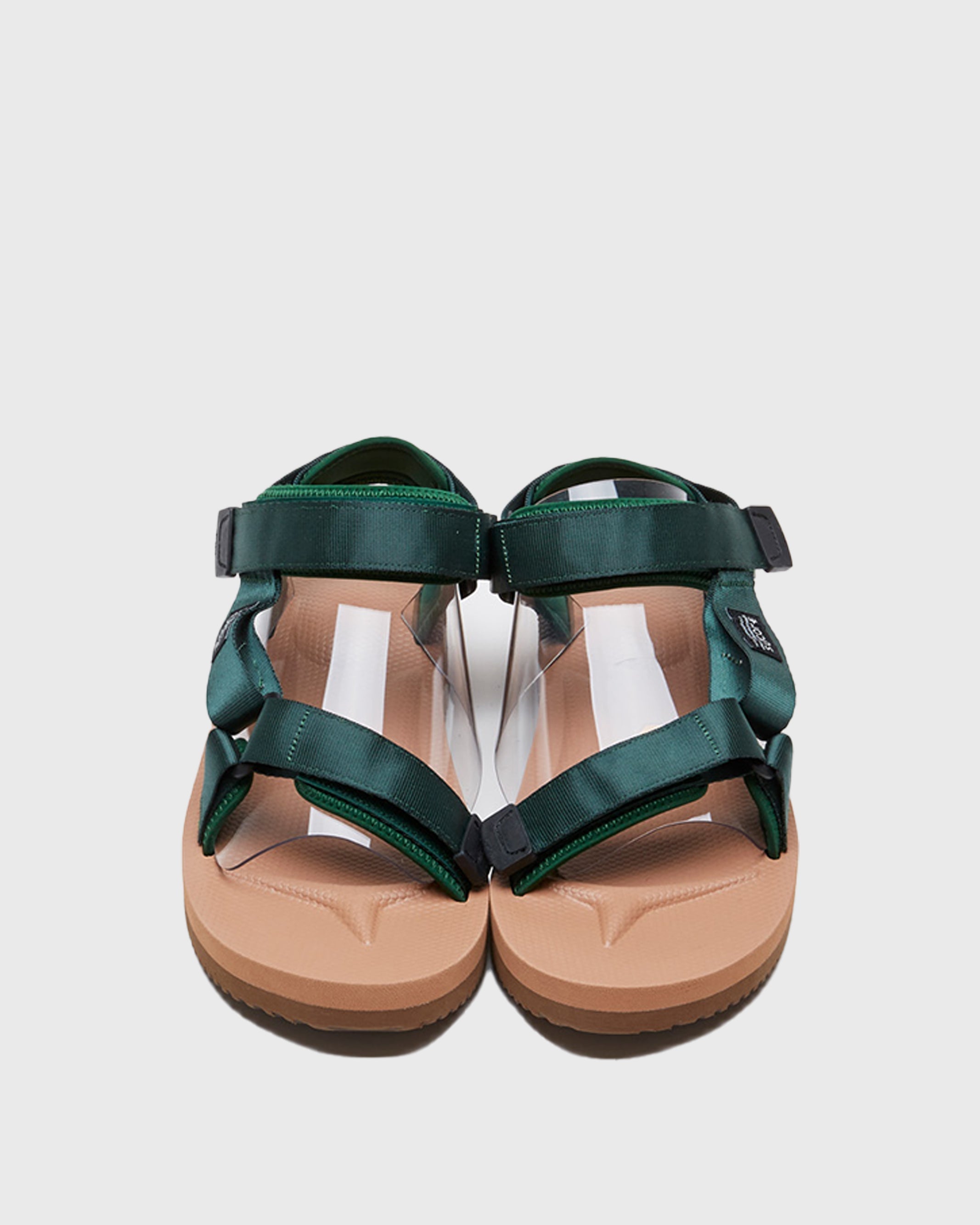 SUICOKE DEPA-V2 SANDALS - Forest x Brown. From Fall/Winter 2021 collection on SUICOKE Official US & Canada Webstore.