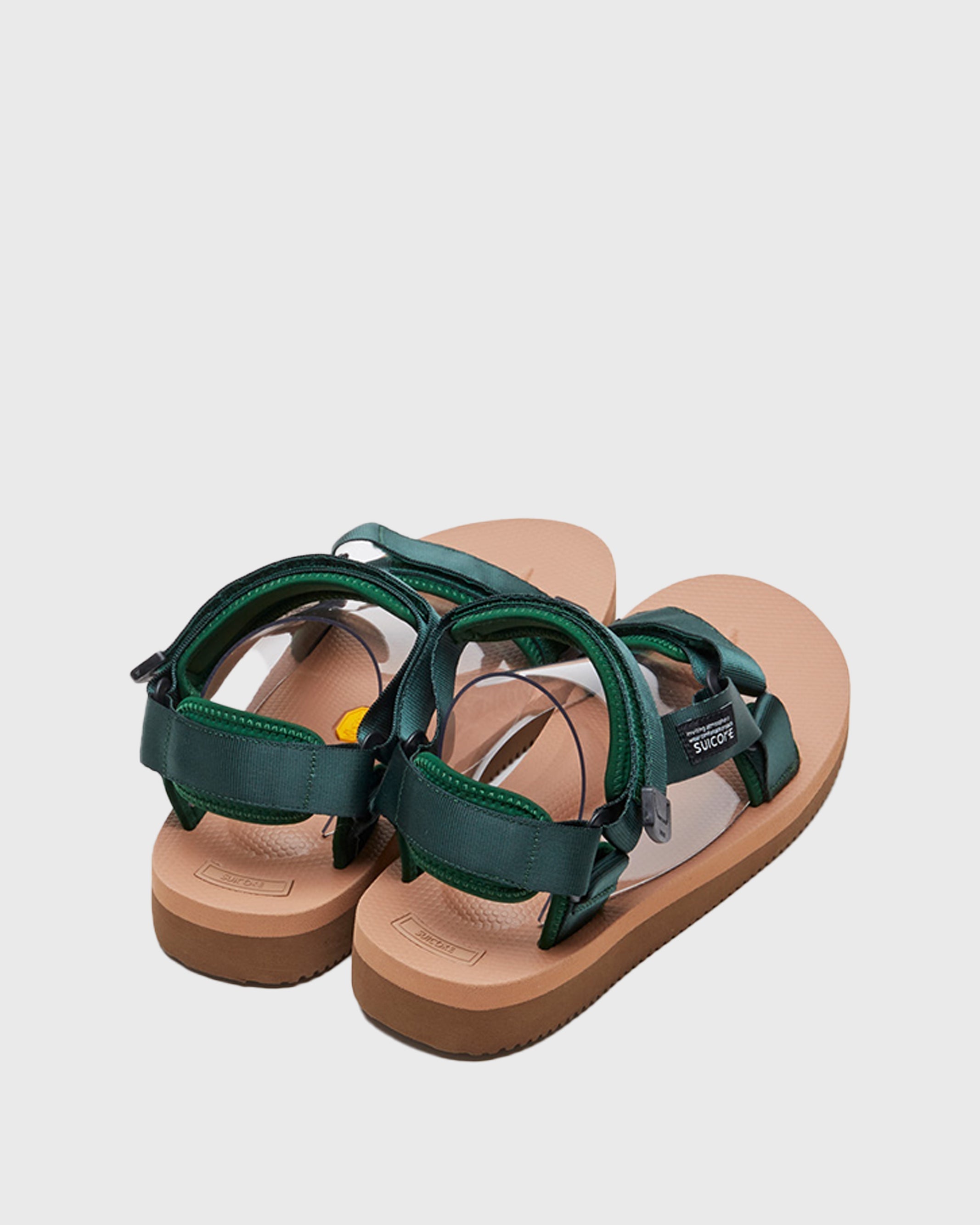 SUICOKE DEPA-V2 SANDALS - Forest x Brown. From Fall/Winter 2021 collection on SUICOKE Official US & Canada Webstore.