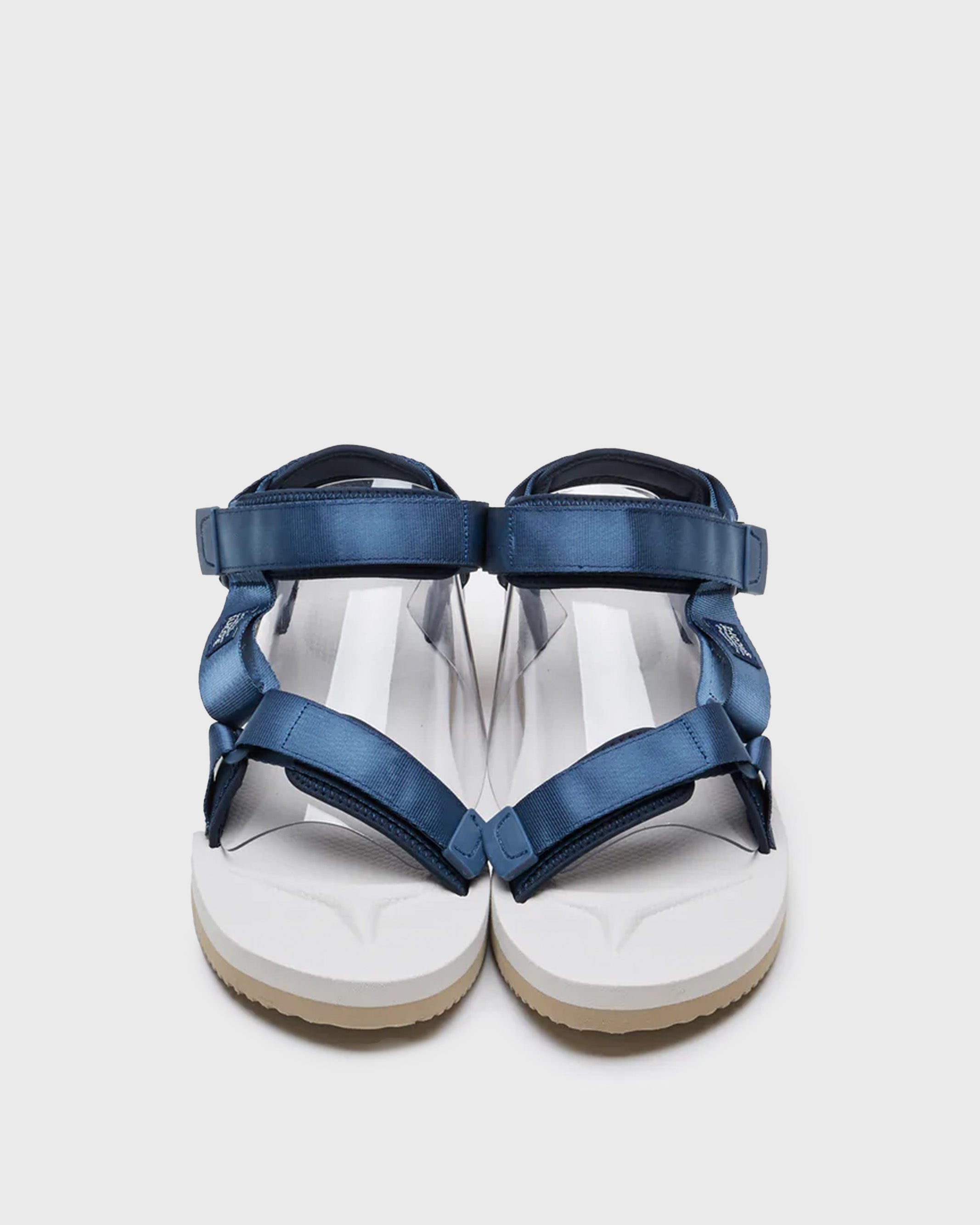 SUICOKE DEPA-V2 SANDALS - Navy x Sand. From Fall/Winter 2021 collection on SUICOKE Official US & Canada Webstore.