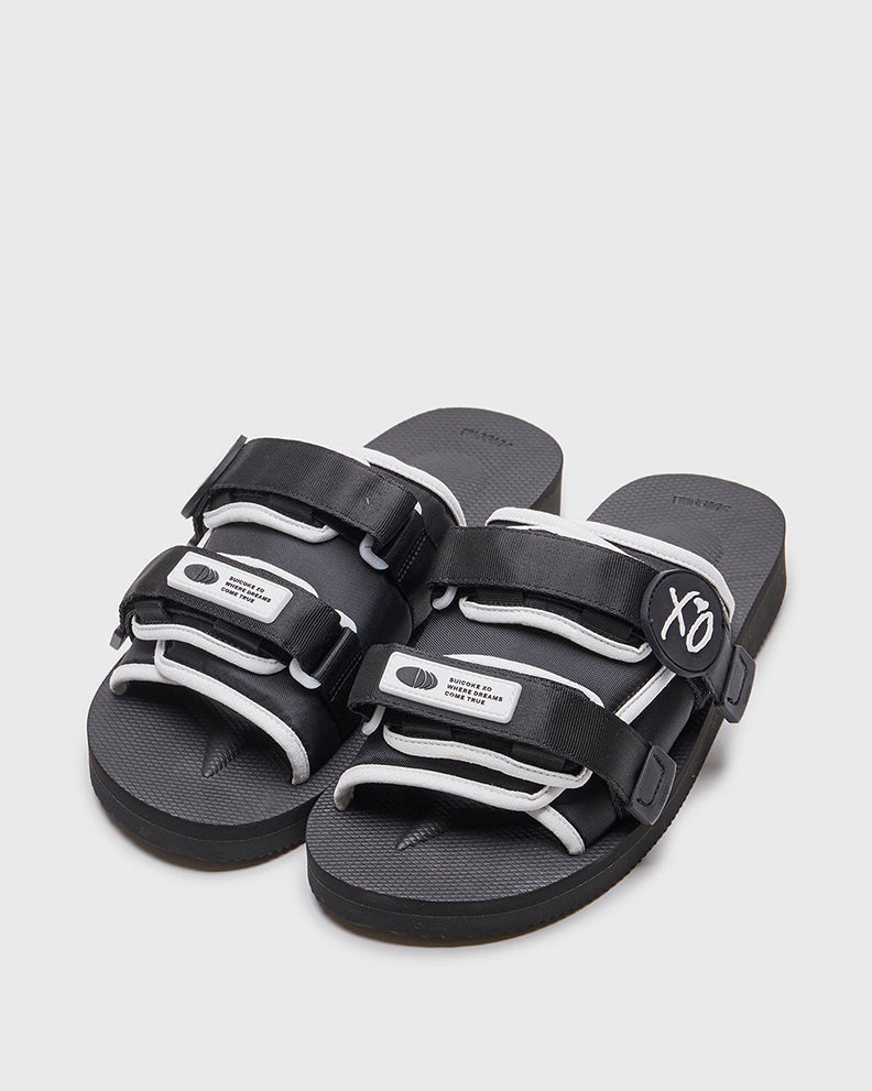 SUICOKE XO Edition MOTO-Cab SANDALS - Black. From Spring/Summer 2023 collection on SUICOKE Official US & Canada Webstore.