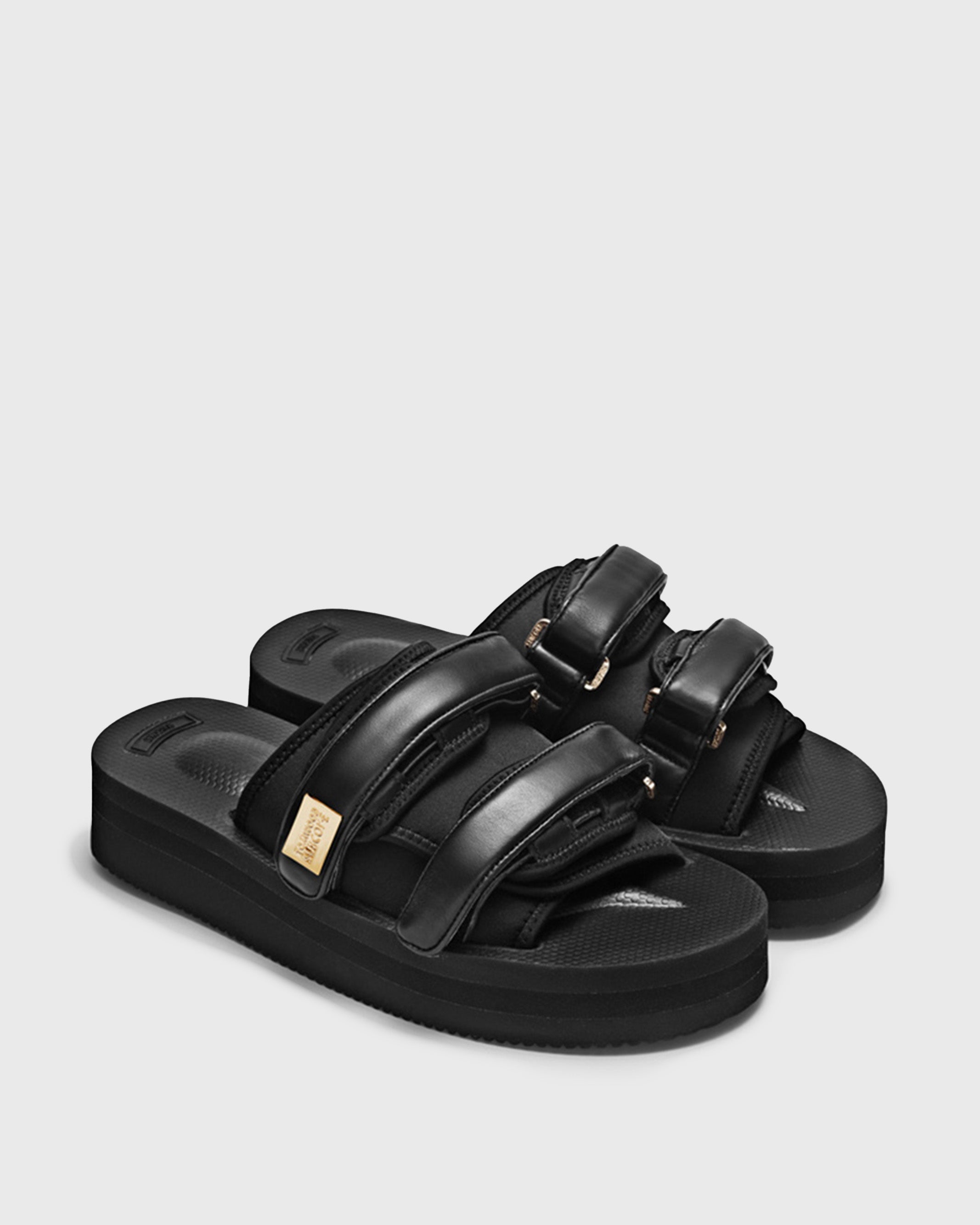 Tom Wood SUICOKE Edition MOTO platform slide in black