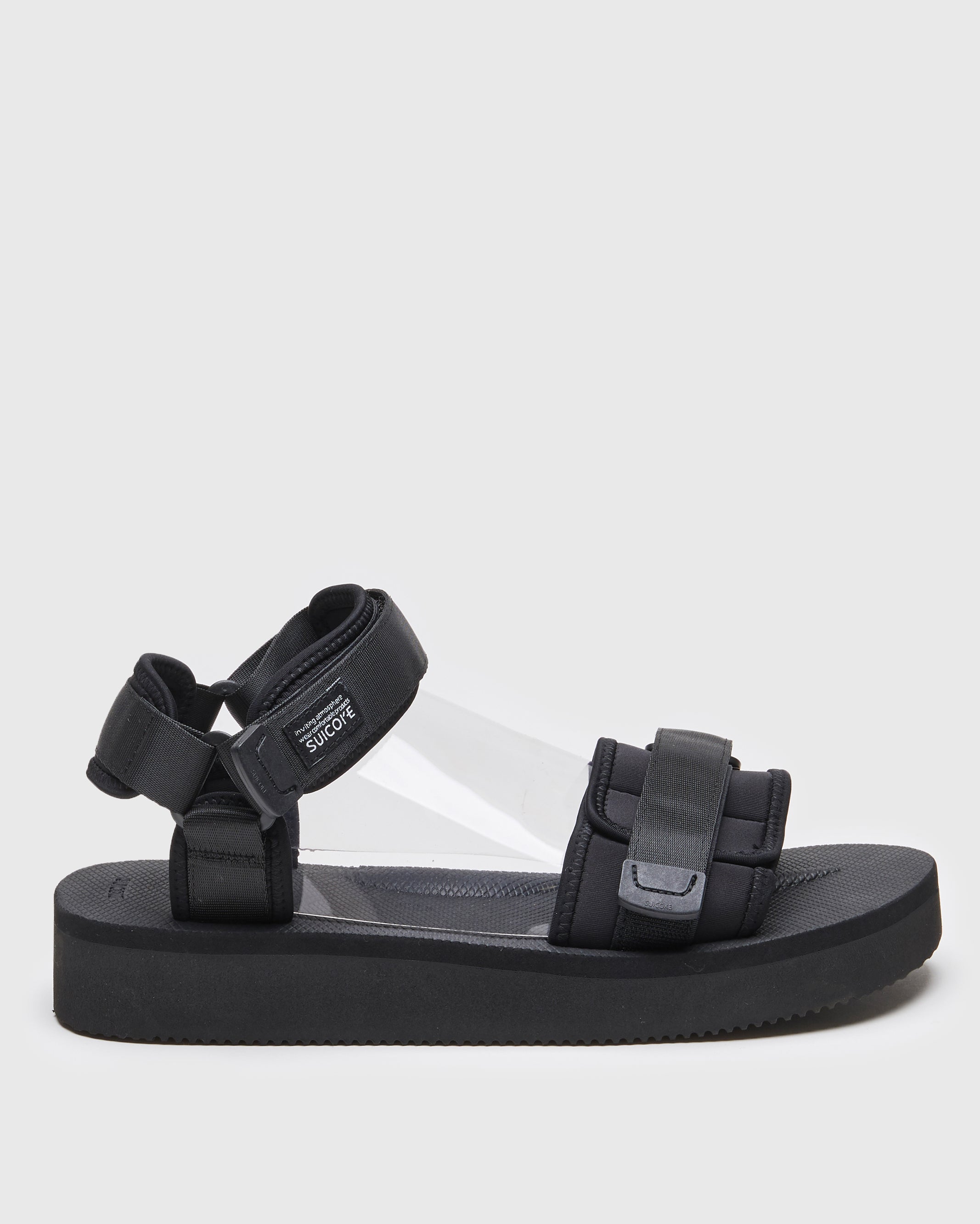 SUICOKE CEL-PO - Black SANDALS From Spring/Summer 2023 collection on SUICOKE Official US & Canada Webstore.