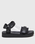 SUICOKE CEL-PO - Black SANDALS From Spring/Summer 2023 collection on SUICOKE Official US & Canada Webstore.