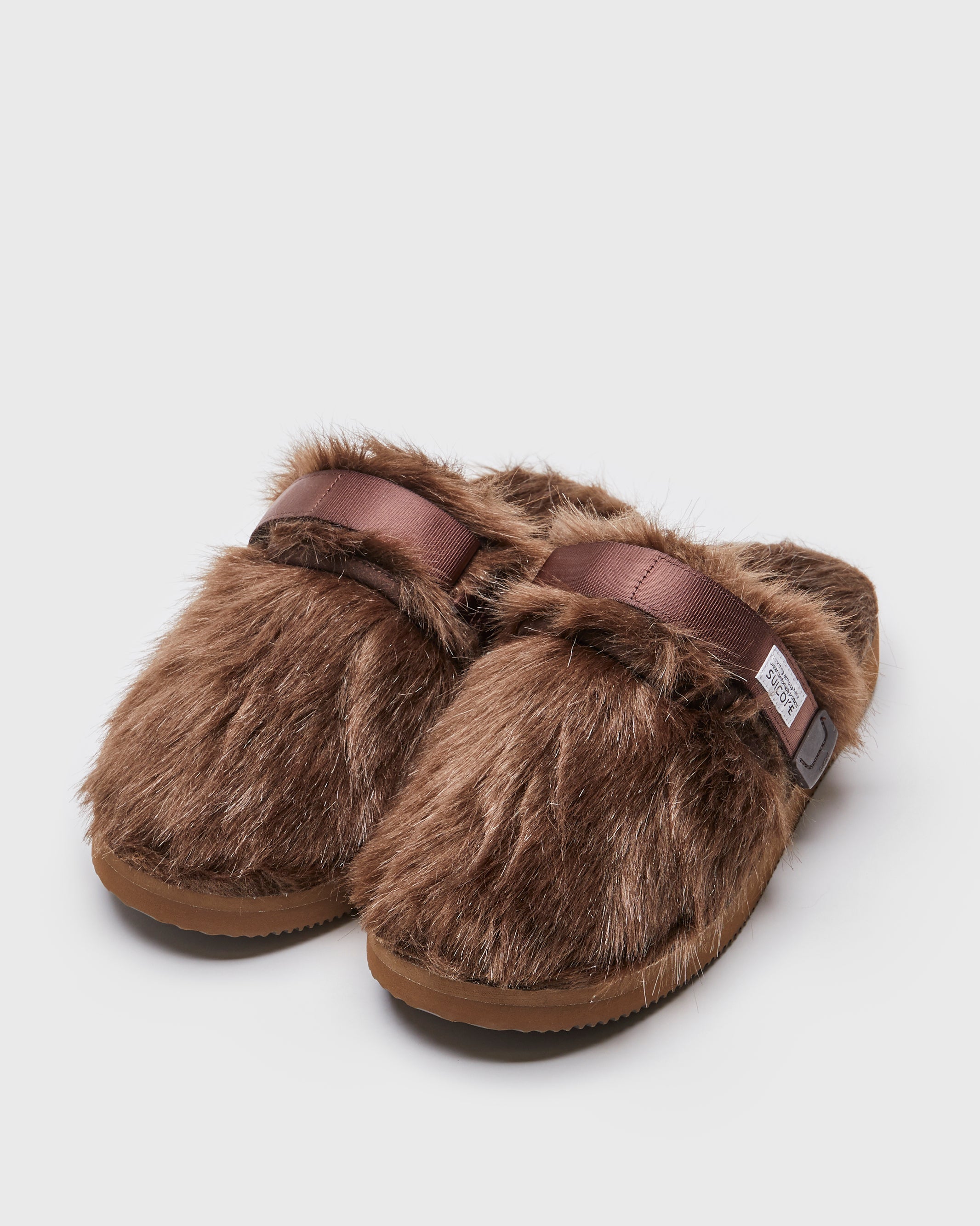 SUICOKE ZAVO-2EU - Brown SLIDES From Fall/Winter 2023 collection on SUICOKE Official US & Canada Webstore.