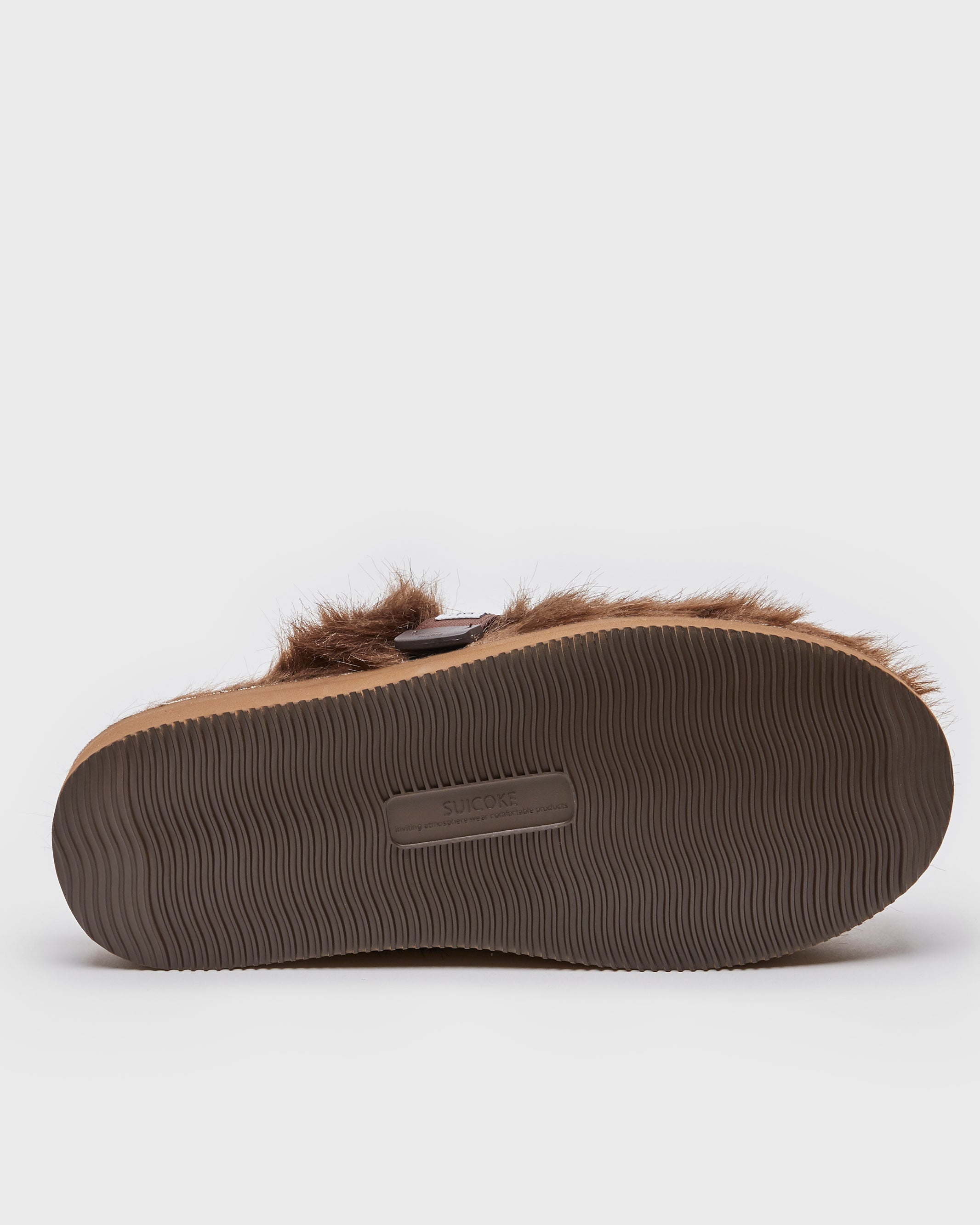 SUICOKE ZAVO-2EU - Brown SLIDES From Fall/Winter 2023 collection on SUICOKE Official US & Canada Webstore.