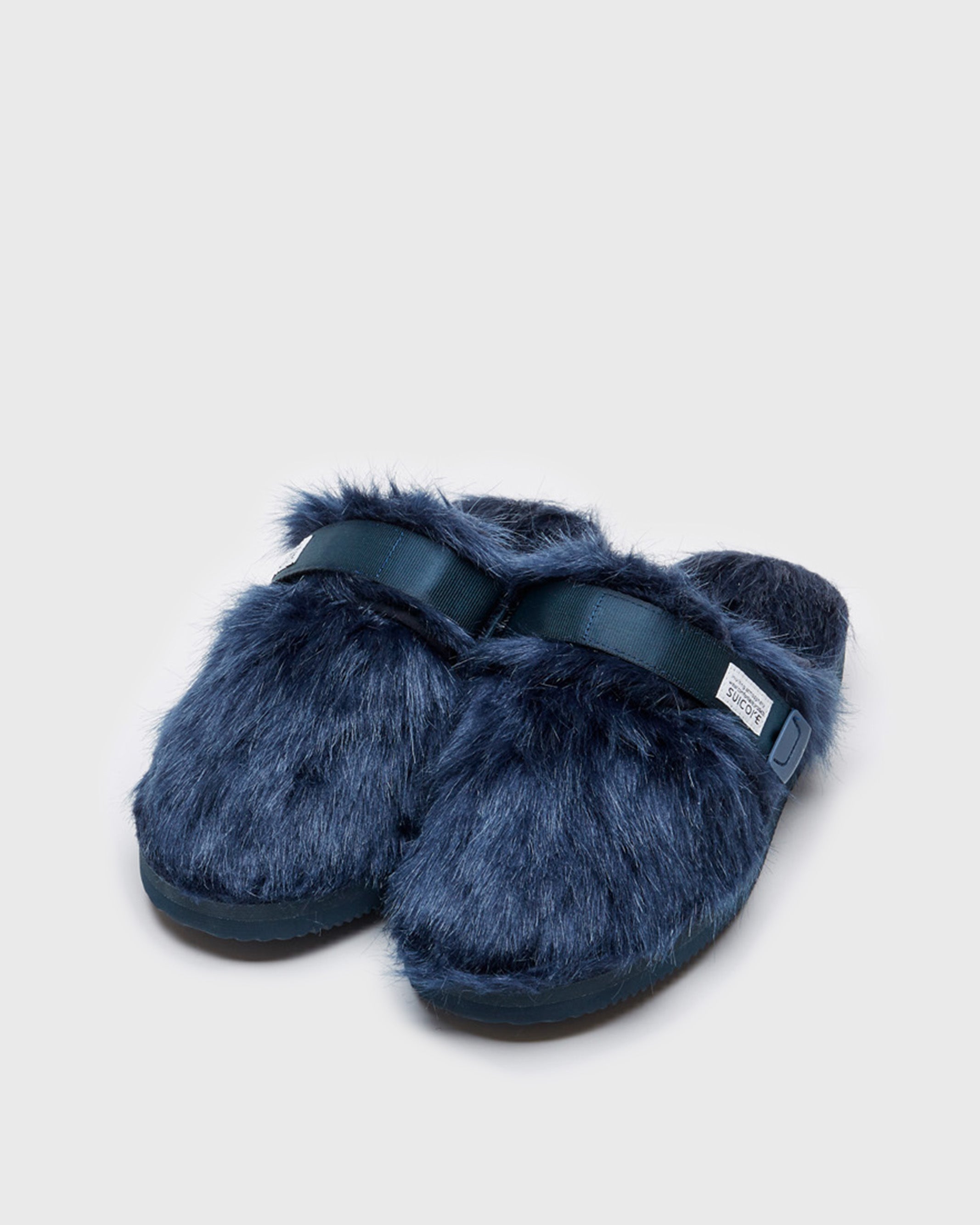 SUICOKE ZAVO-2EU MULES - Navy. From Fall/Winter 2021 collection on SUICOKE Official US & Canada Webstore.