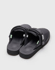 SUICOKE ZAVO-Cab - Black SLIDES From Fall/Winter 2023 collection on SUICOKE Official US & Canada Webstore.