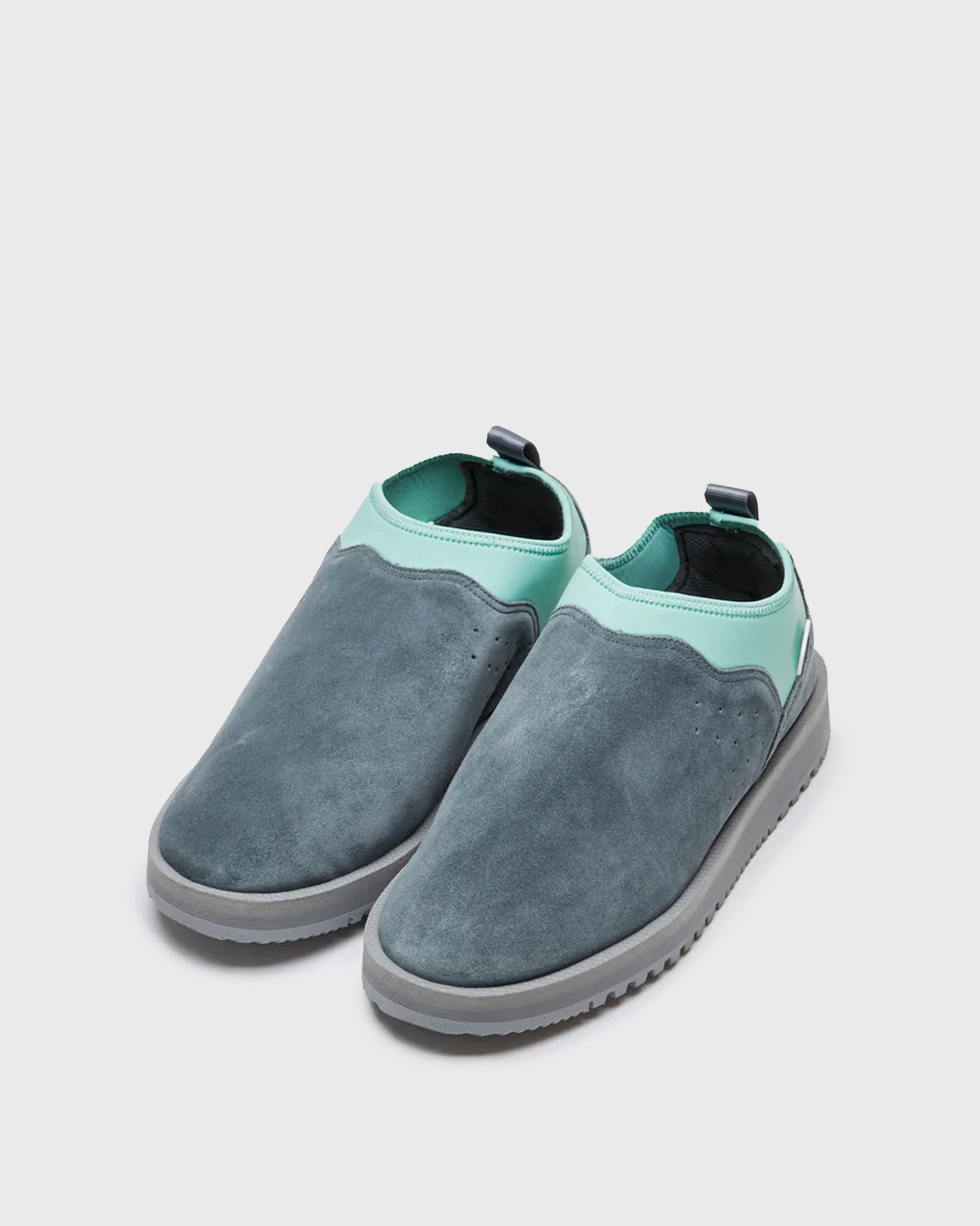 SUICOKE RON-Swpab-MID SHOES - Slate x Teal. From Fall/Winter 2021 collection on SUICOKE Official US & Canada Webstore.